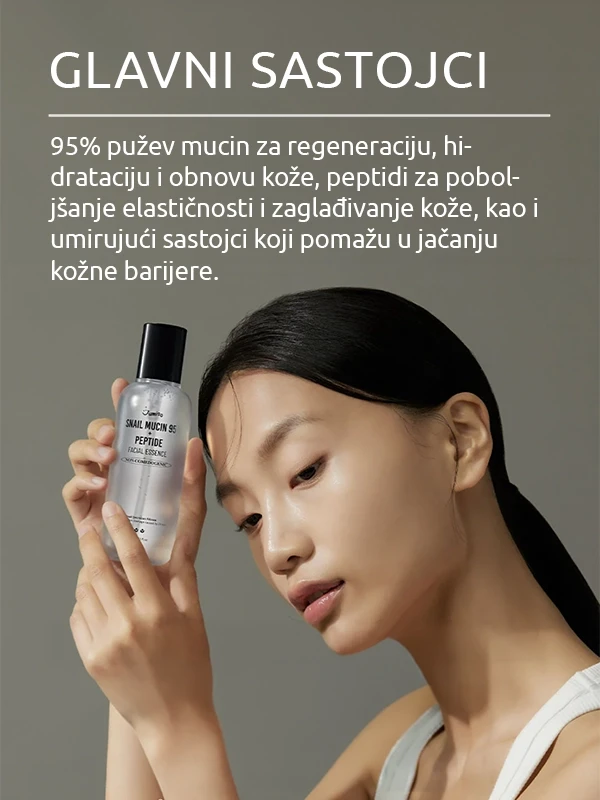 Jumiso Snail Mucin 95 + Peptide esencija 50 ml