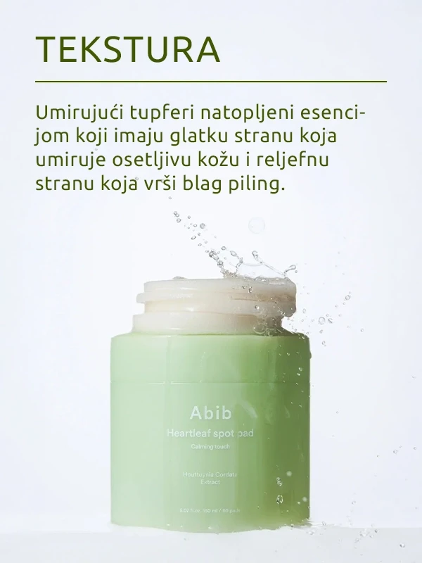 Abib Heartleaf Spot tupferi za umirenje kože 150 ml / 80 kom.