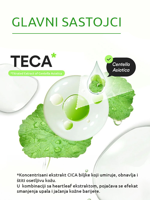 Abib Heartleaf Teca Capsule Calming Drop serum 50 ml