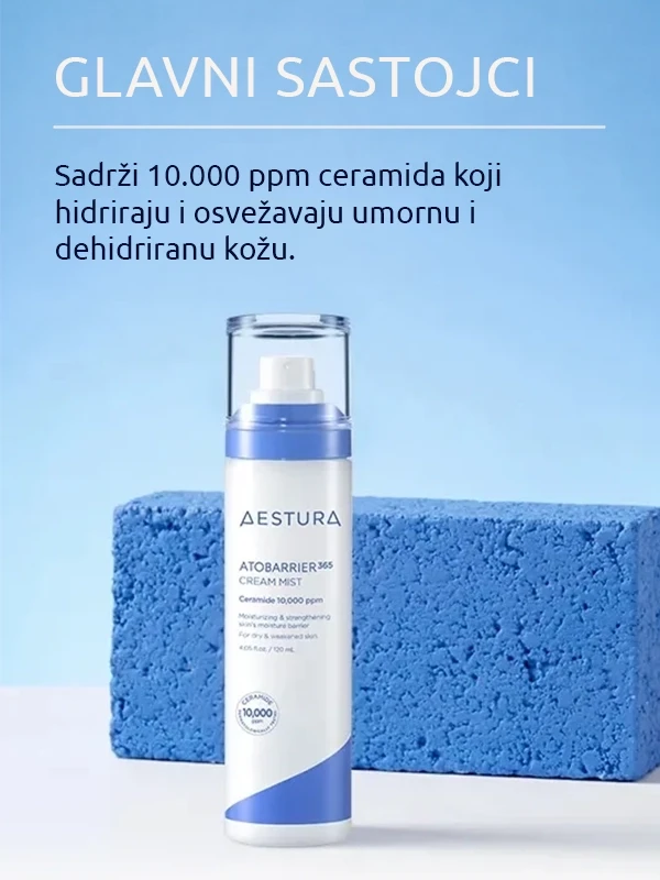 Aestura Atobarrier 365 Cream Mist toner u spreju 120 ml