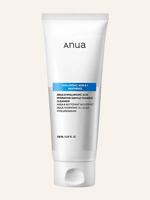 Anua 8 Hyaluronic Hydrating Gentle pena za umivanje 150 ml