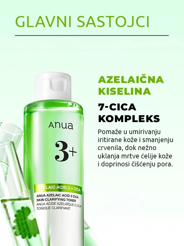 Anua Azelaic Acid 3 Cica Skin Clarifying toner 250 ml