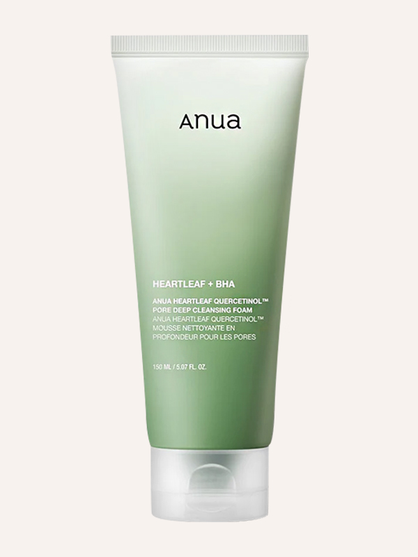 Anua Heartleaf + BHA Quercetinol Pore Deep pena za umivanje 150ml