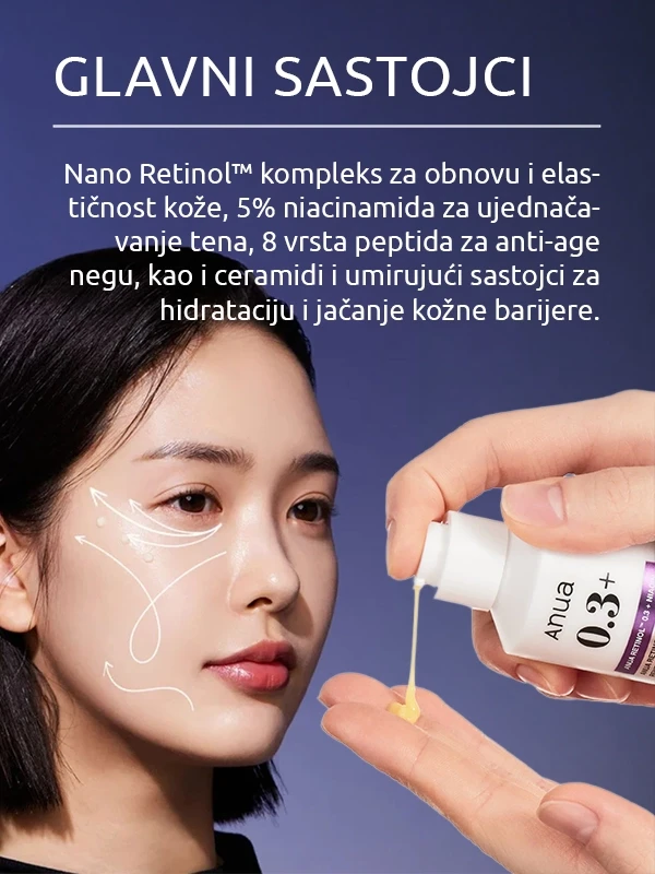 Anua Nano Retinol 0.3% + Niacin serum 30 ml