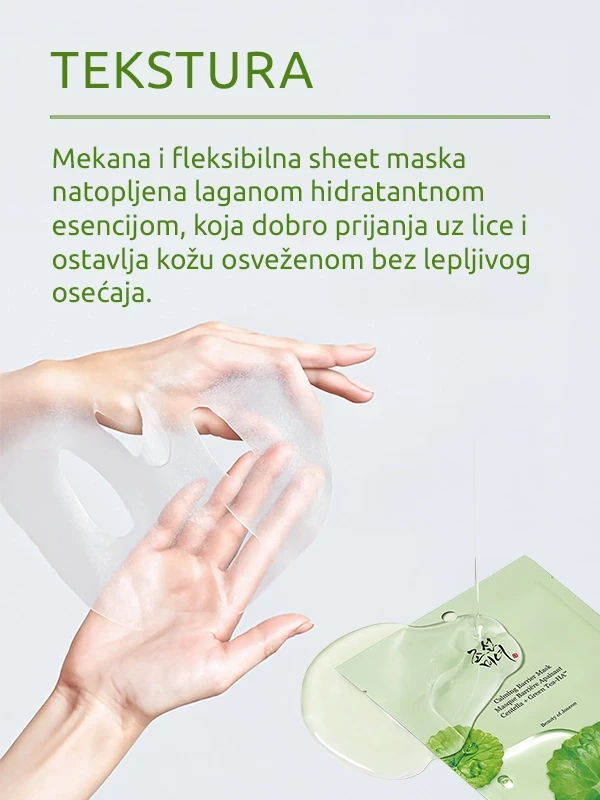 Beauty of Joseon Calming Barrier maska za lice 18 ml