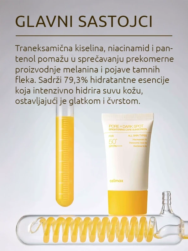 Celimax Pore+Dark Spot Brightening Care SPF 50+ PA++++ krema 50 ml