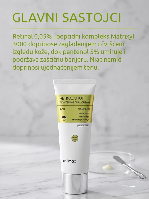 Celimax THE VITA-A Retinal Shot Tightening Dual krema za lice 50 ml