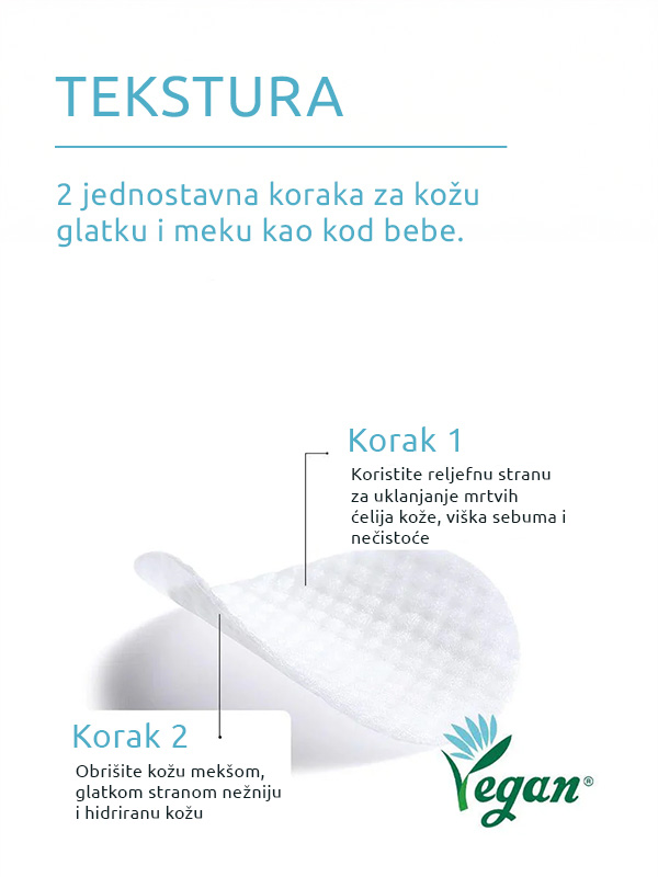 CosRX Moisture Up tupferi za lice 135ml/70 komada