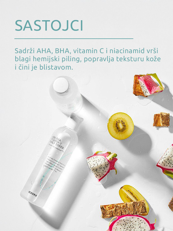 CosRX Refresh toner sa AHA, BHA i vitaminom C 150ml