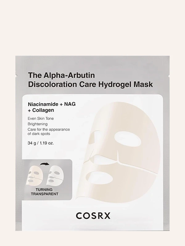 CosRX The Alpha-Arbutin Discoloration Care hidrogel maska 34 g