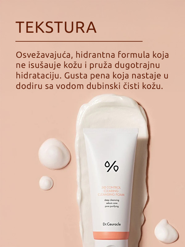 Dr.Ceuracle 5a Control Clearing pena za umivanje 200ml