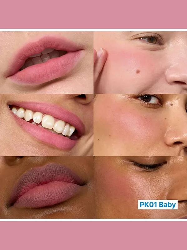 fwee Lip&Cheek Blurry Pudding Pot PK01 Baby rumenilo/ruž za usne 5g