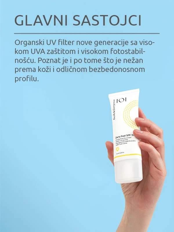 Geek & Gorgeous Zero Feel SPF50 krema za zaštitu od sunca 75 ml
