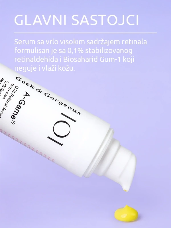 Geek&Gorgeous A-Game 10 serum sa retinalom 30ml