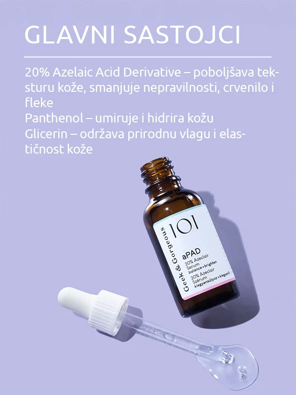 Geek&Gorgeous aPad serum sa azelaičnom kiselinom 30ml 