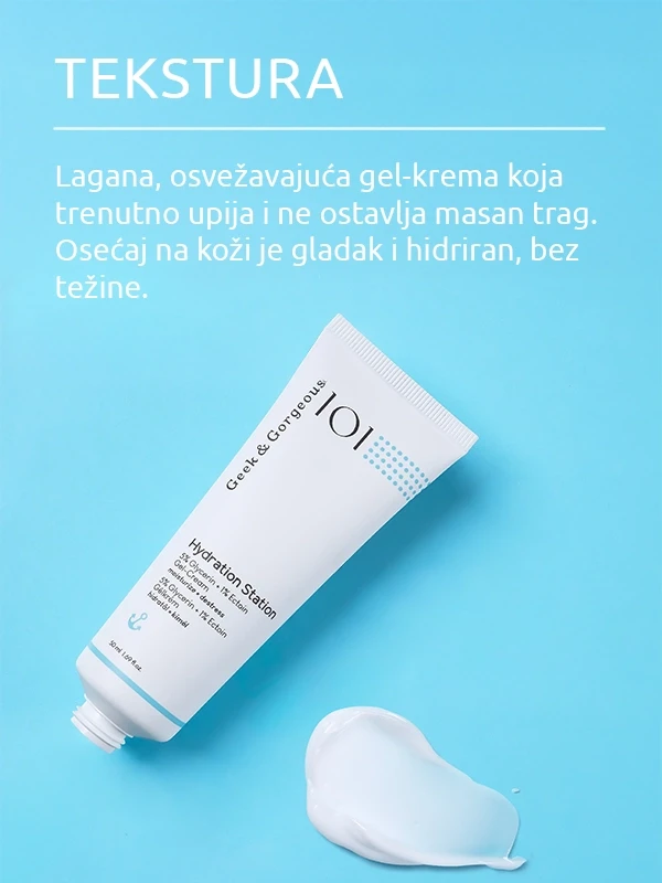 Geek&Gorgeous Hydration Station hidratantna gel-krema 50ml