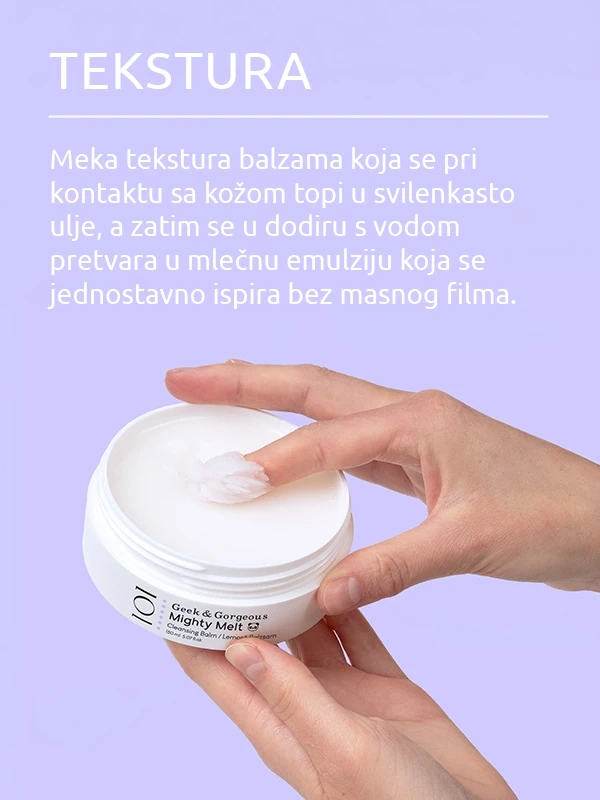 Geek&Gorgeous Mighty Melt balzam za čišćenje lica 150 ml