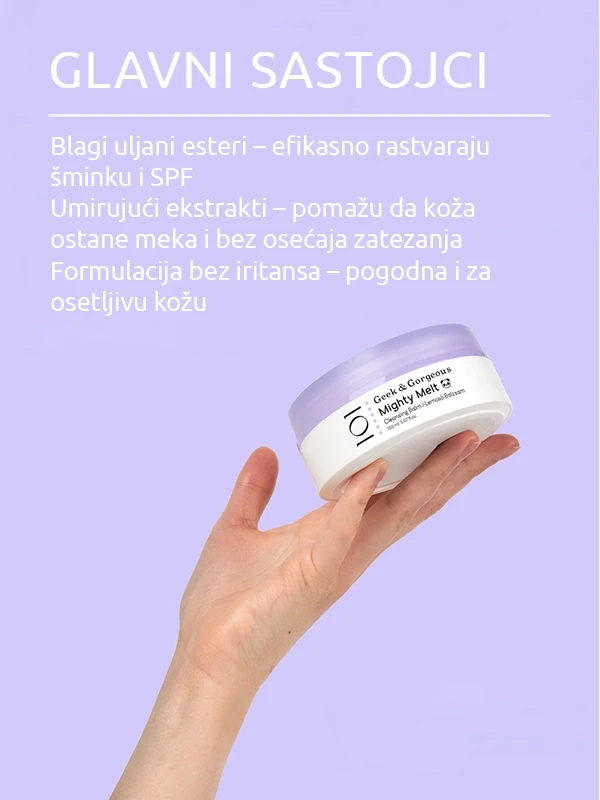 Geek&Gorgeous Mighty Melt balzam za čišćenje lica 150 ml