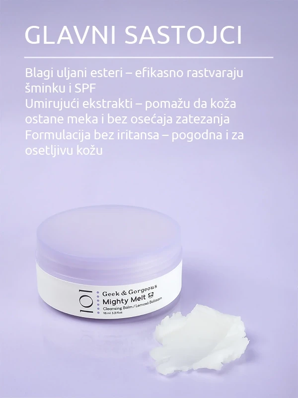 Geek&Gorgeous Mighty Melt balzam za čišćenje lica 98ml