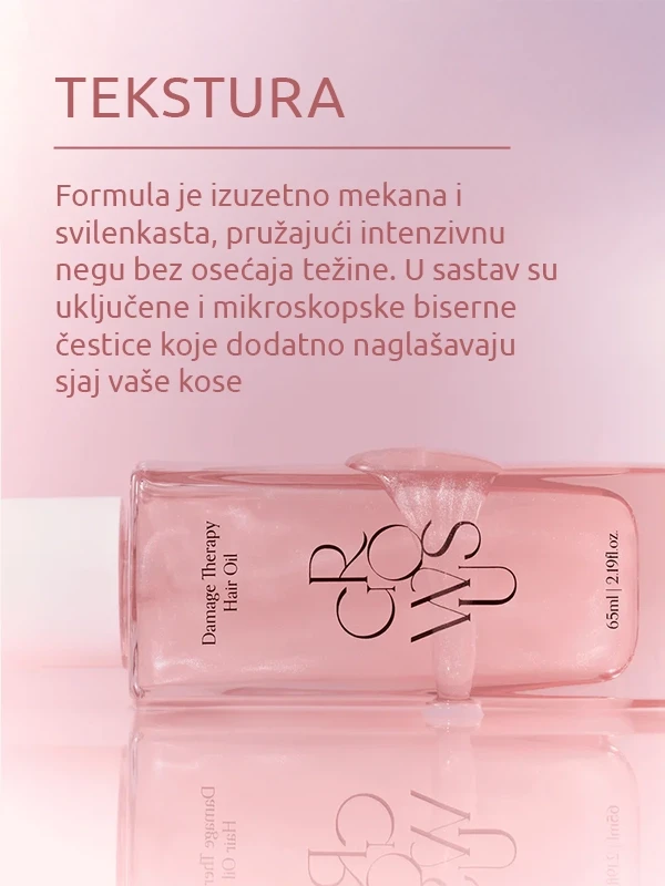 Growus Damage Therapy ulje za regeneraciju kose 65ml