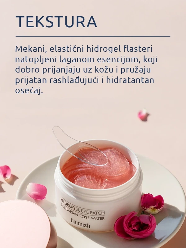 Heimish Hydrogel maska za predeo ispod očiju sa ekstratom ruže 60 kom.