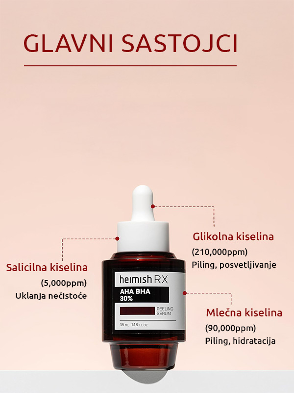 Heimish Rx AHA BHA Peeling serum 35ml