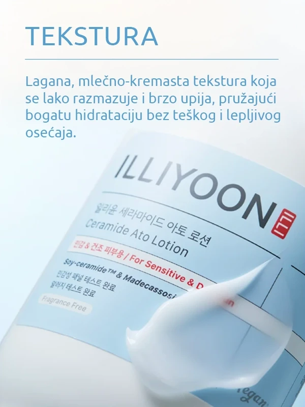 Illiyoon Ceramide Ato losion za lice i telo 350 ml
