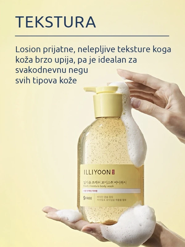 Illiyoon Fresh Moisture losion za telo 350 ml