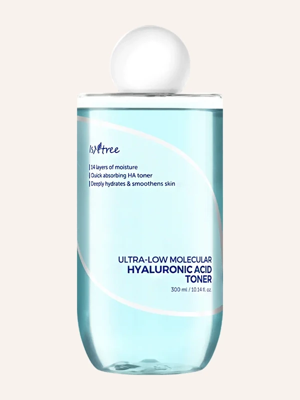 Isntree Ultra-Low Molecular Hyaluronic Acid toner 300ml