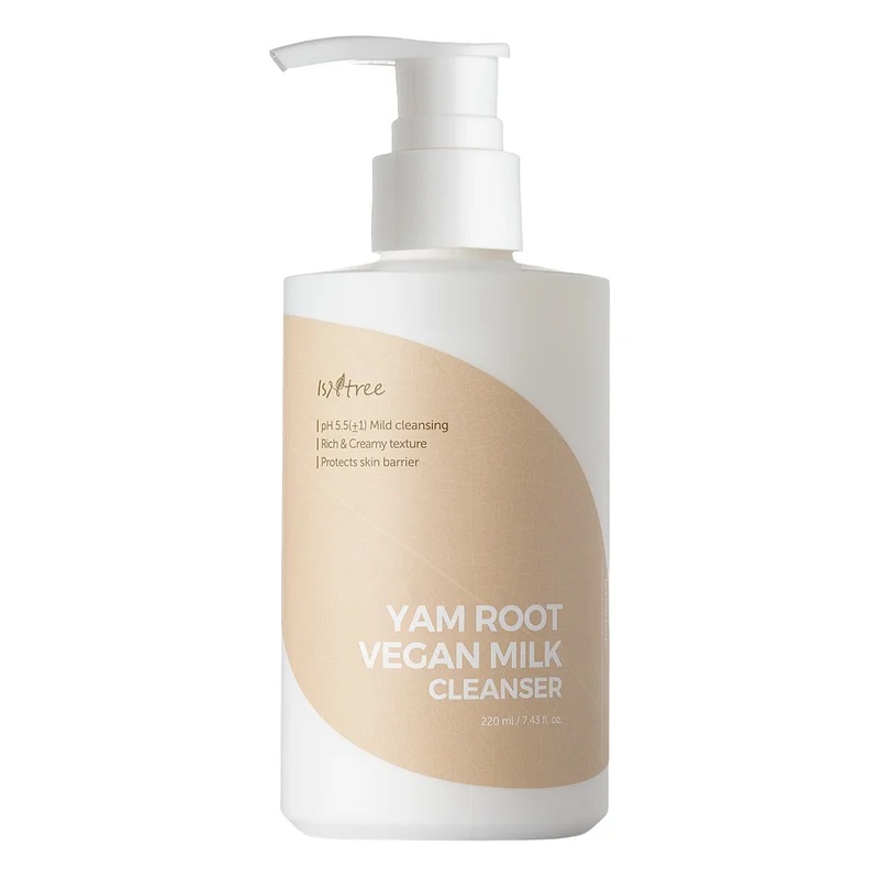 Isntree Yam Root Vegan mleko za čišćenje lica 220ml