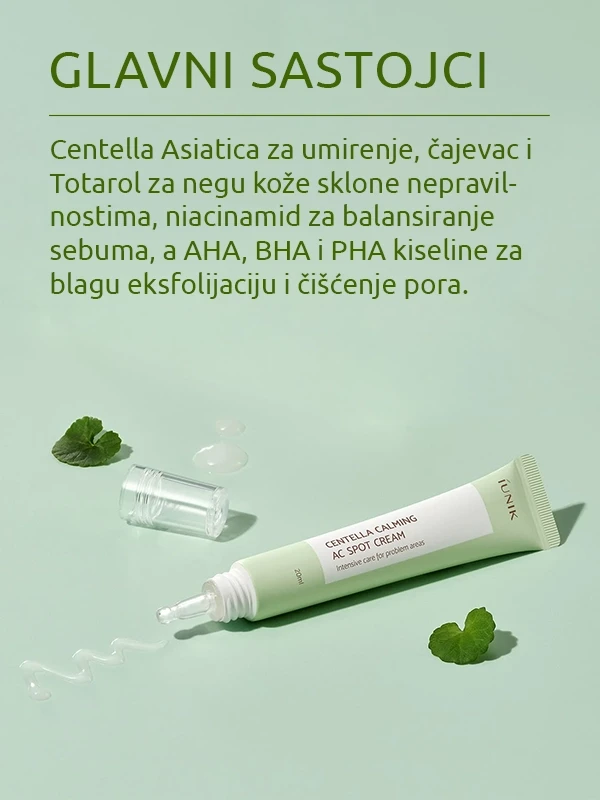 iUNIK Centella Calming AC Spot Cream 20 ml