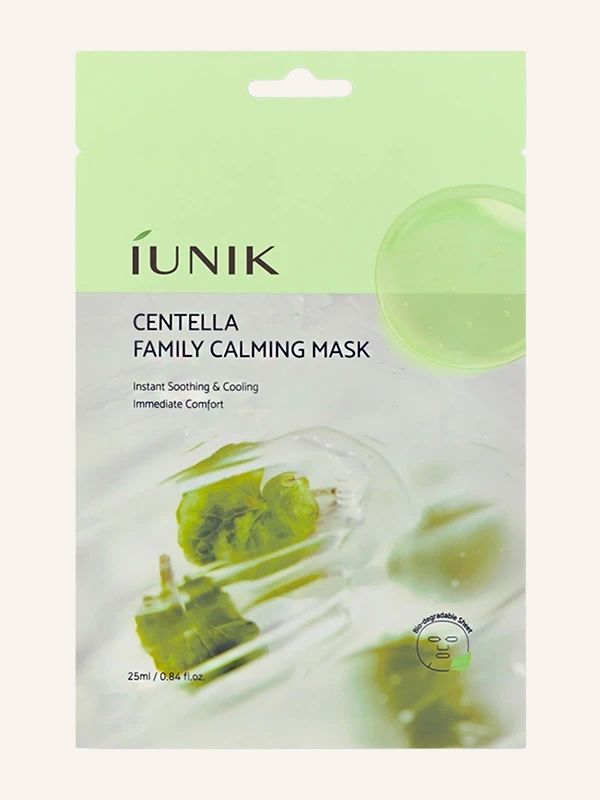 iUNIK Centella Family Calming maska za lice 25 ml