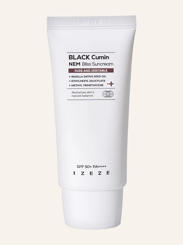 Izeze Black Cumin NEM Bliss krema za zaštitu od sunca SPF 50+ PA++++ 50ml