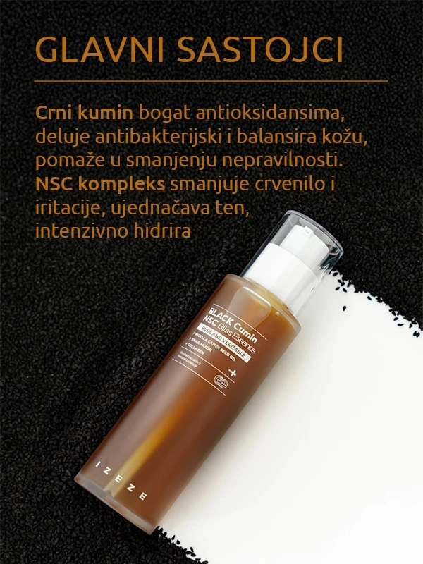 Izeze Black Cumin NSC Bliss esencija 100ml