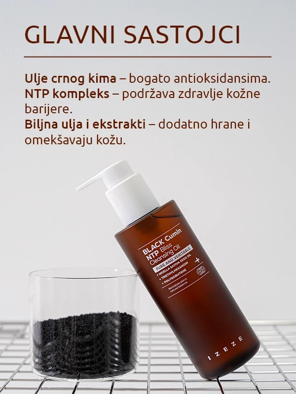 Izeze Black Cumin NTP ulje za čišćenje lica 200ml