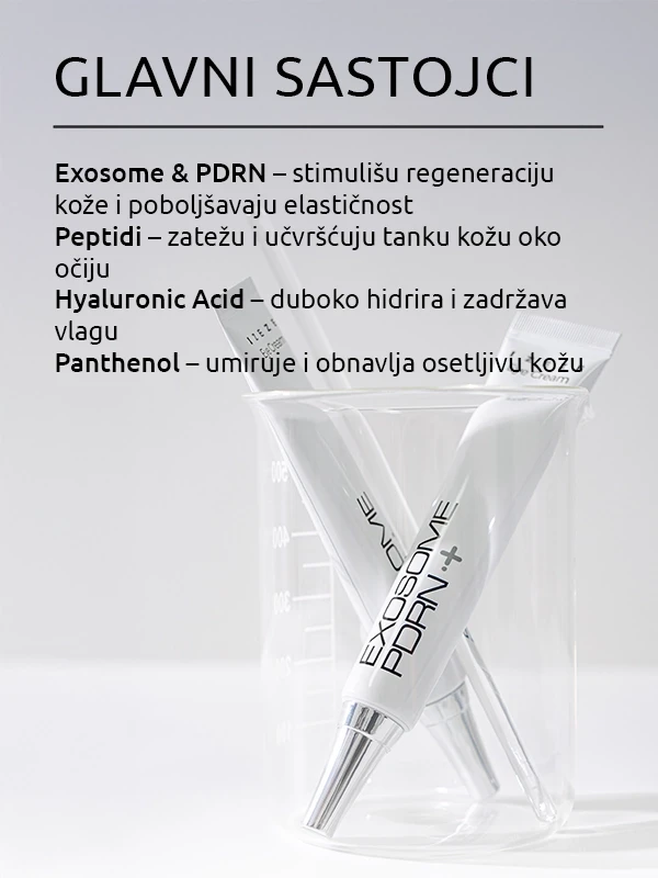 Izeze Exosome PDRN Firming Eye krema za područje oko očiju i za lice 30ml