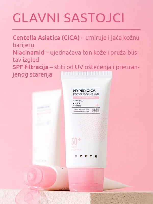 Izeze Hyper Cica Primer Tone Up Sun SPF 50+ PA++++ 50ml