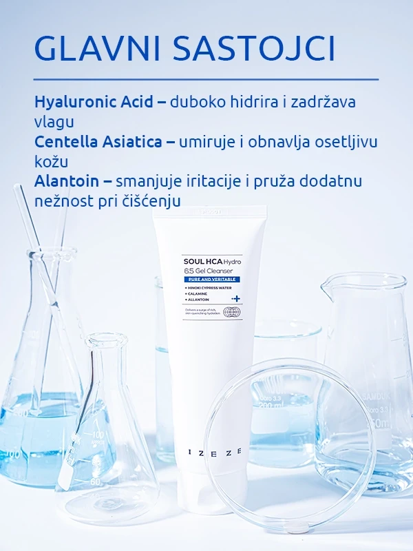 Izeze Soul HCA Hydro 6.5 gel za umivanje 150ml