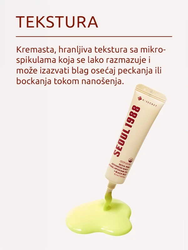 Ksecret Seoul 1988 Advanced Shot:Retinal  Liposome 12%+Black Rice krema 15 ml