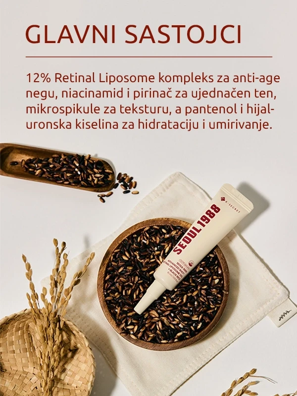 Ksecret Seoul 1988 Advanced Shot:Retinal  Liposome 12%+Black Rice krema 15 ml