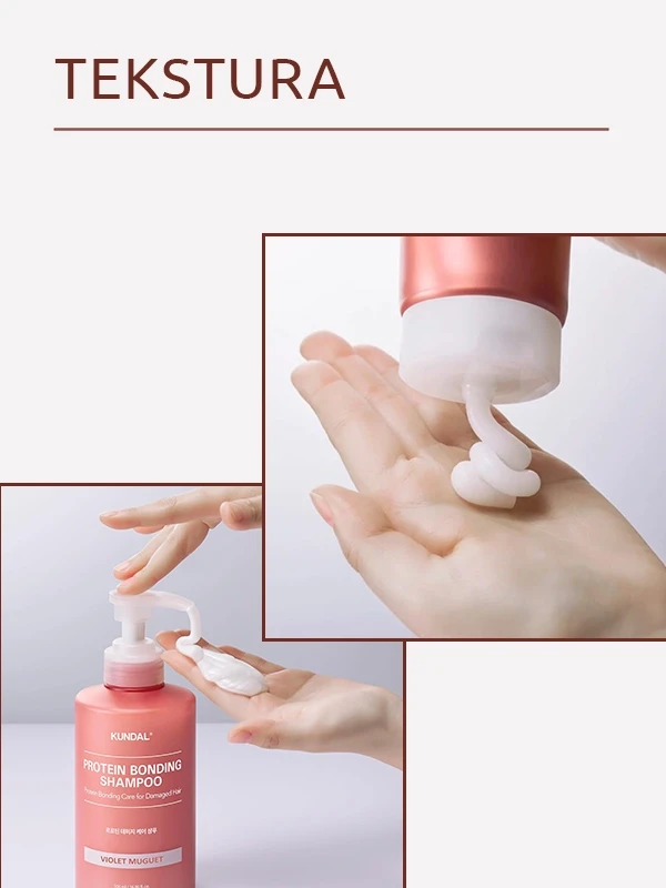 Kundal Holiday Silk Glow Edition - Protein Bonding Care šampon 500ml + tretman 250ml + gumica za kosu