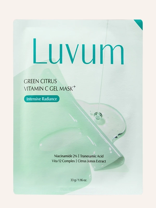 Luvum Green Citrus Vitamin C Gel maska 33 g