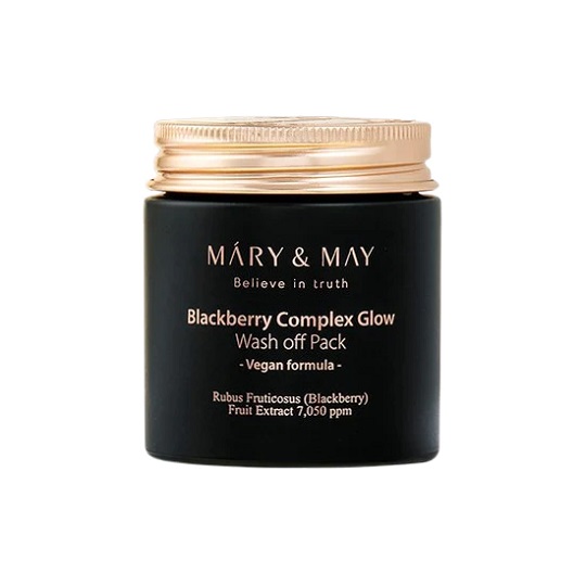 Mary&May Blackberry Complex Glow maska na bazi gline 125g