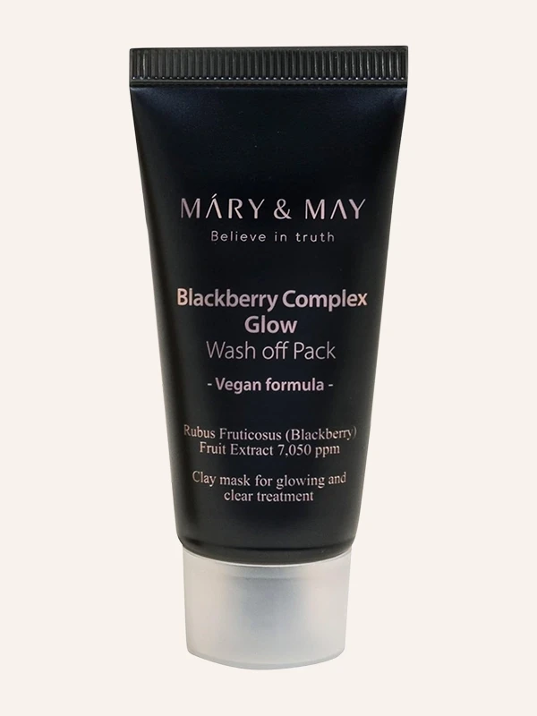 Mary&May Blackberry Complex Glow maska na bazi gline 30g