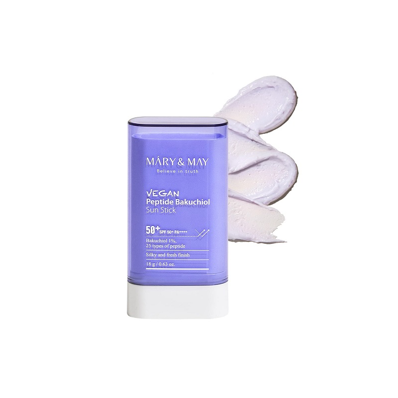 Mary&May Vegan Peptide Bakuchiol Sun stik SPF 50+ 18g