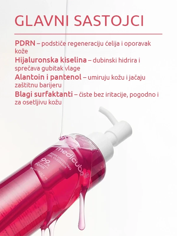 Medicube PDRN Hydrating gel za umivanje 200ml