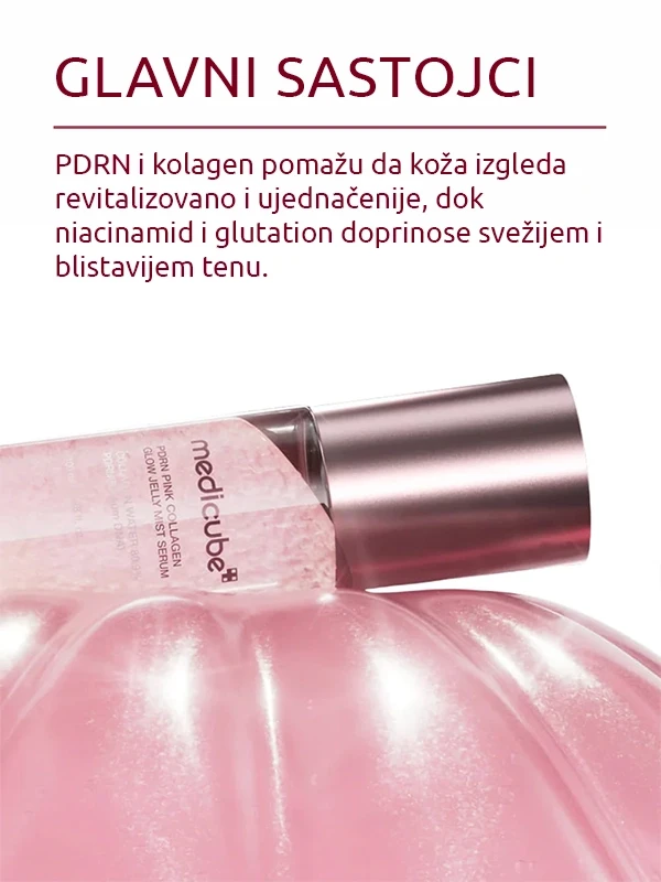 Medicube PDRN Pink Collagen Glow Jelly Mist serum 100 ml