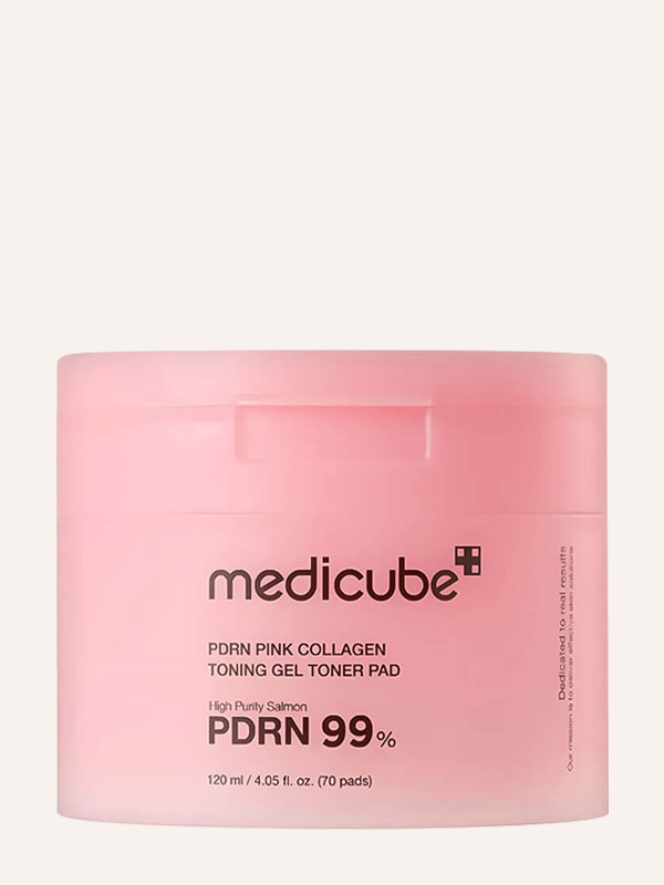Medicube PDRN Pink Collagen Toning Gel tupferi za lice 70 komada