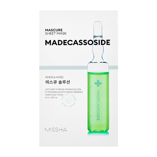 Missha Mascure Rescue Madecassoside maska za jačanje barijere kože