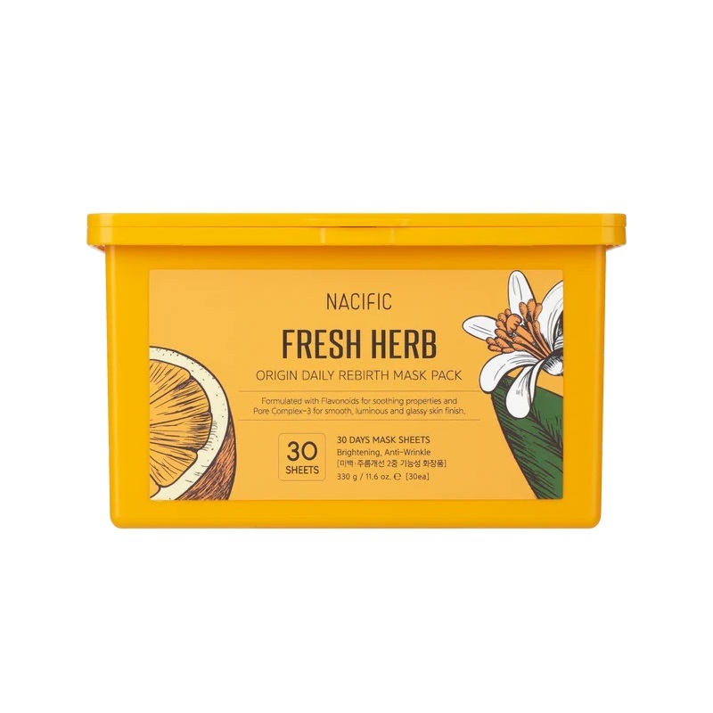 Nacific Fresh Herb Origin Rescue Daily maska 30kom